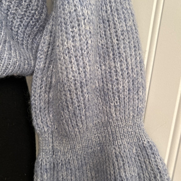 Blue Tiered Sleeve Cottagecore Cardigan - Picture 3 of 5